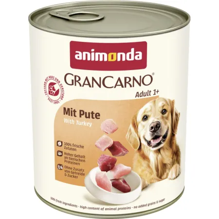 ANIMONDA GranCarno Adult z indykiem 800g